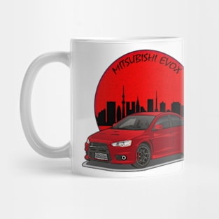 Mitsubishi Lancer EVO X Mug